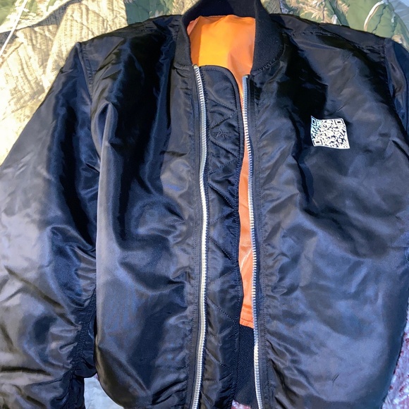 Vetements Bomber Barcode Jacket